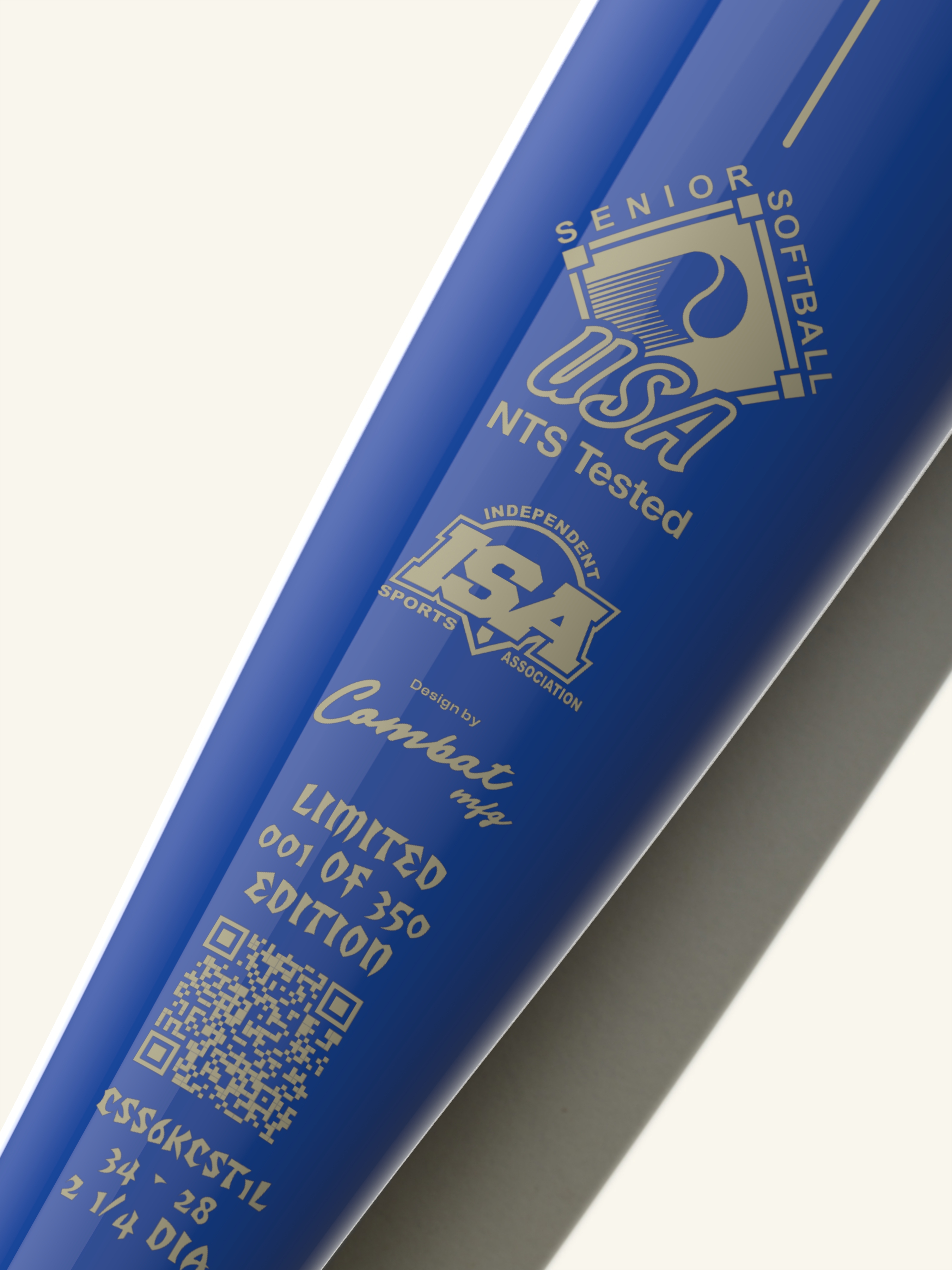 Combat Coastal Jason Kendrick XR-1 SSUSA Slowpitch Bat