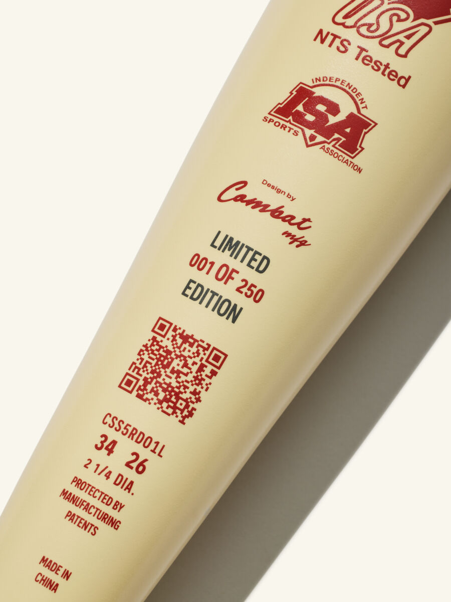 COMBAT MFG Rodeo SPEC-XR1 12.5-Inch Loaded SSUSA Slowpitch Bat