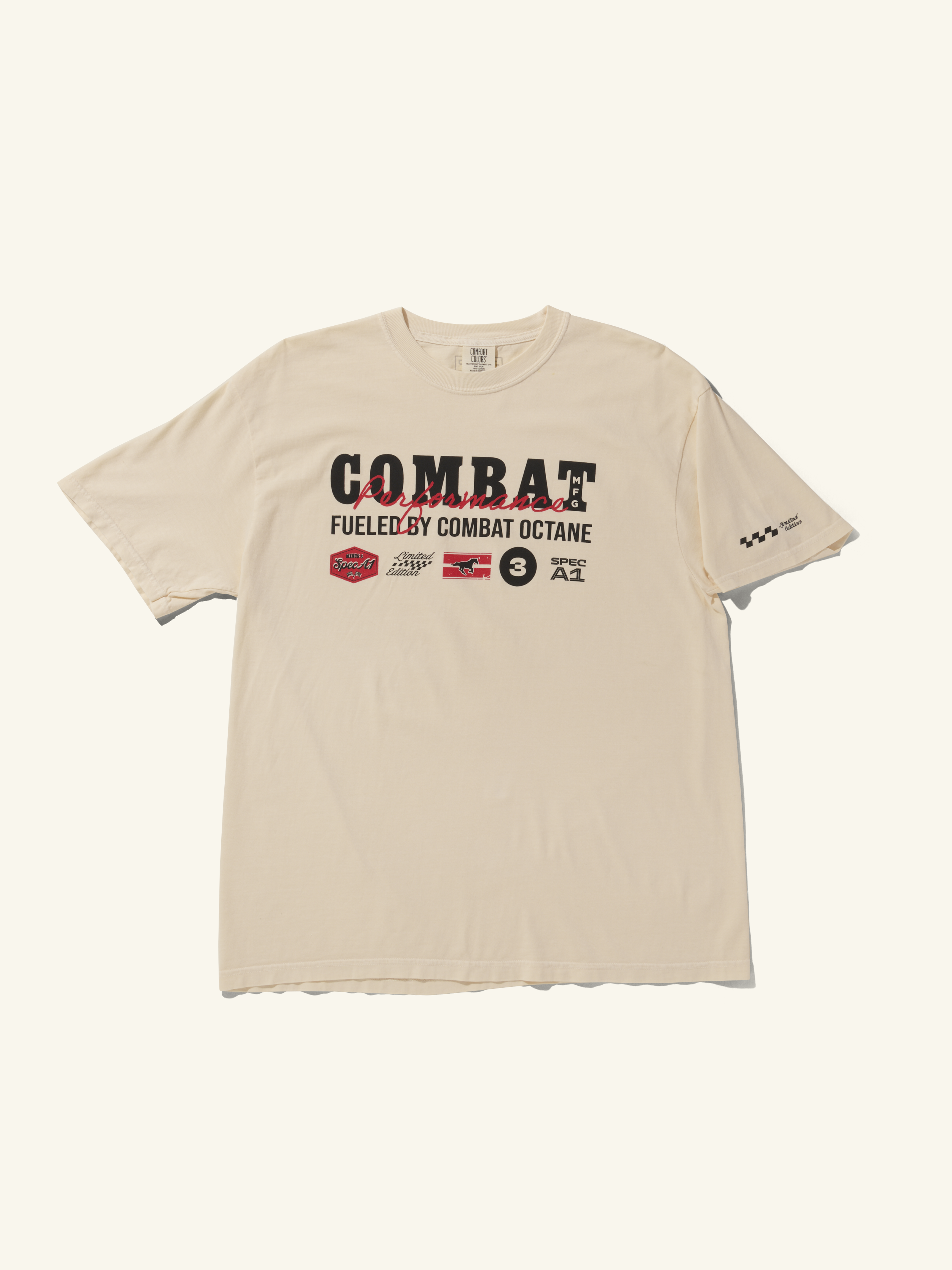 COMBAT MFG Fueled by Combat Octance Tee