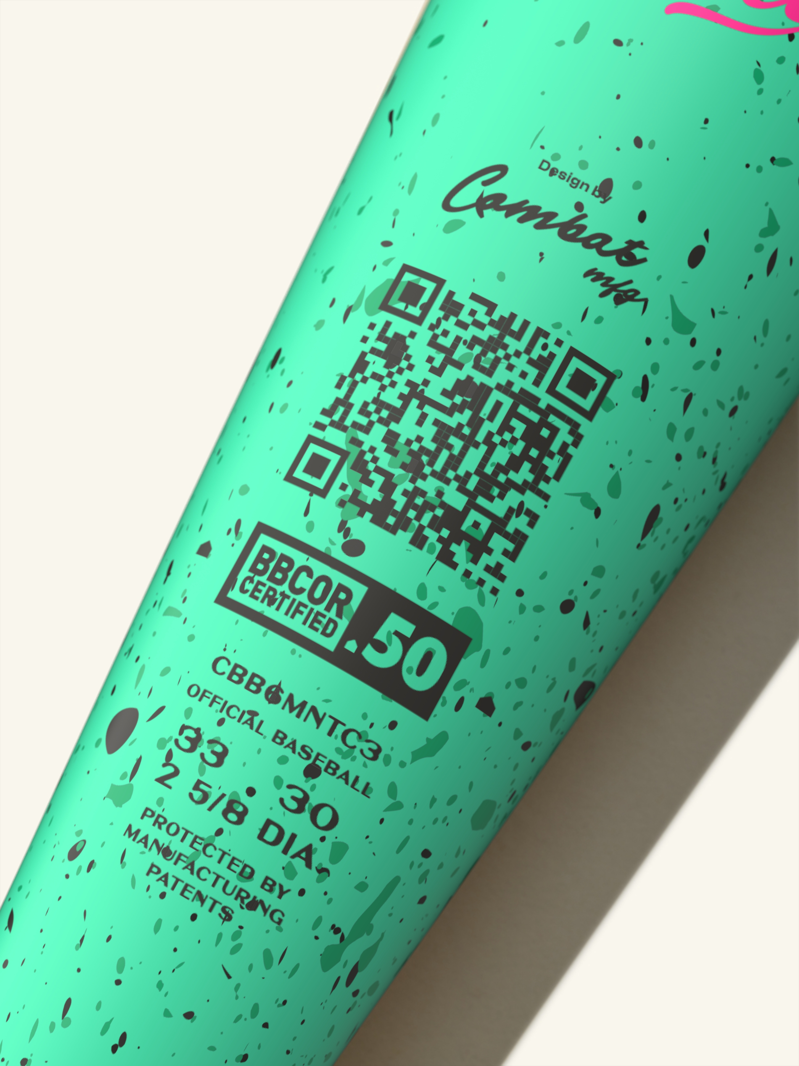 COMBAT MFG Cookie Jar "Mint Chip" BBCOR SPEC-A1 Bat