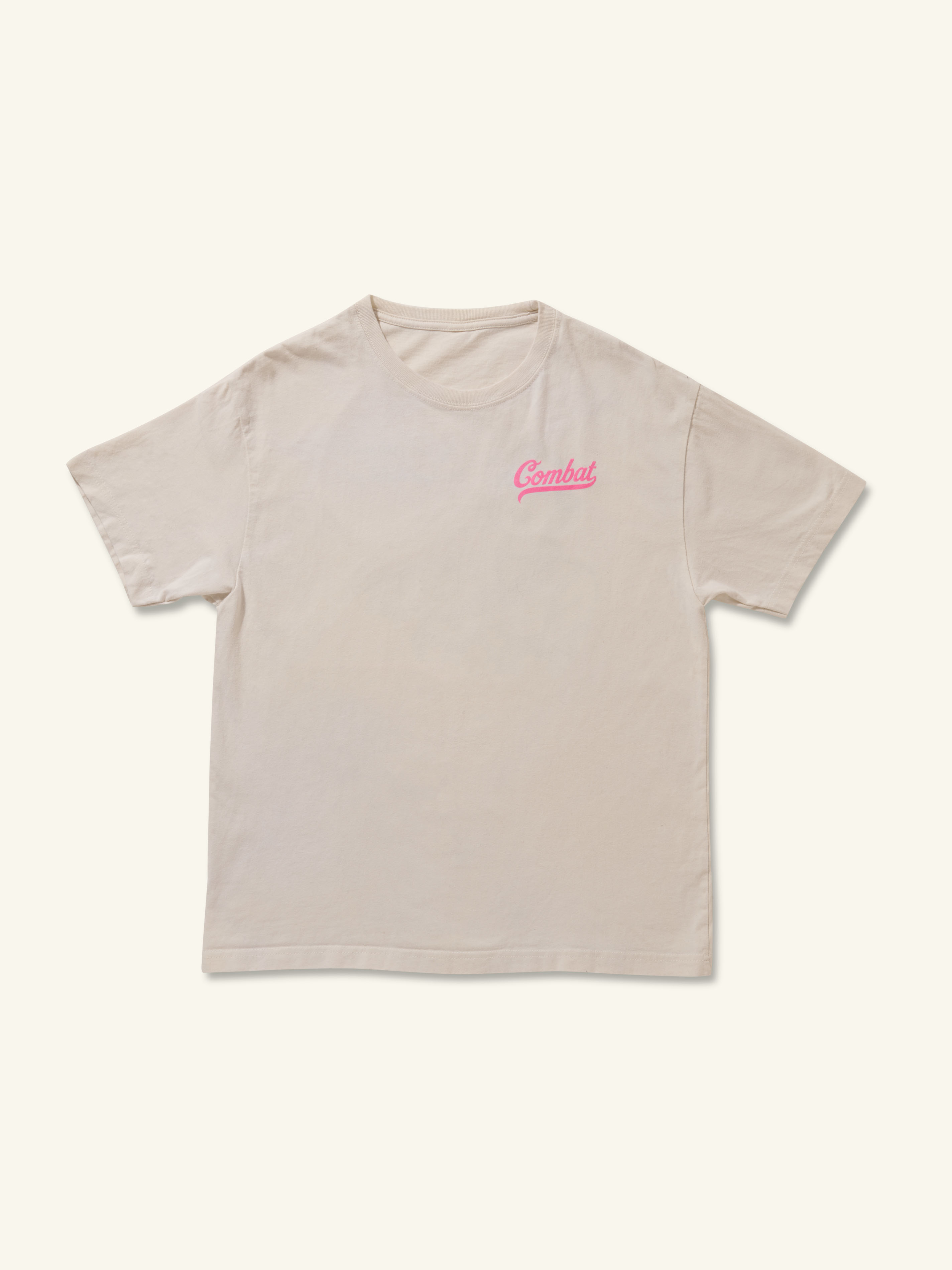 Combat MFG Best Batch Tee, Cream