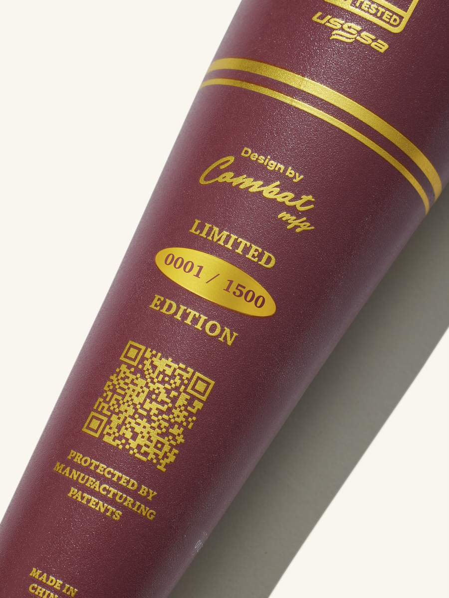 COMBAT MFG SPEC-CR1 Country Club Bradley Jones Signature 12.75-INCH Loaded USSSA Slowpitch Bat