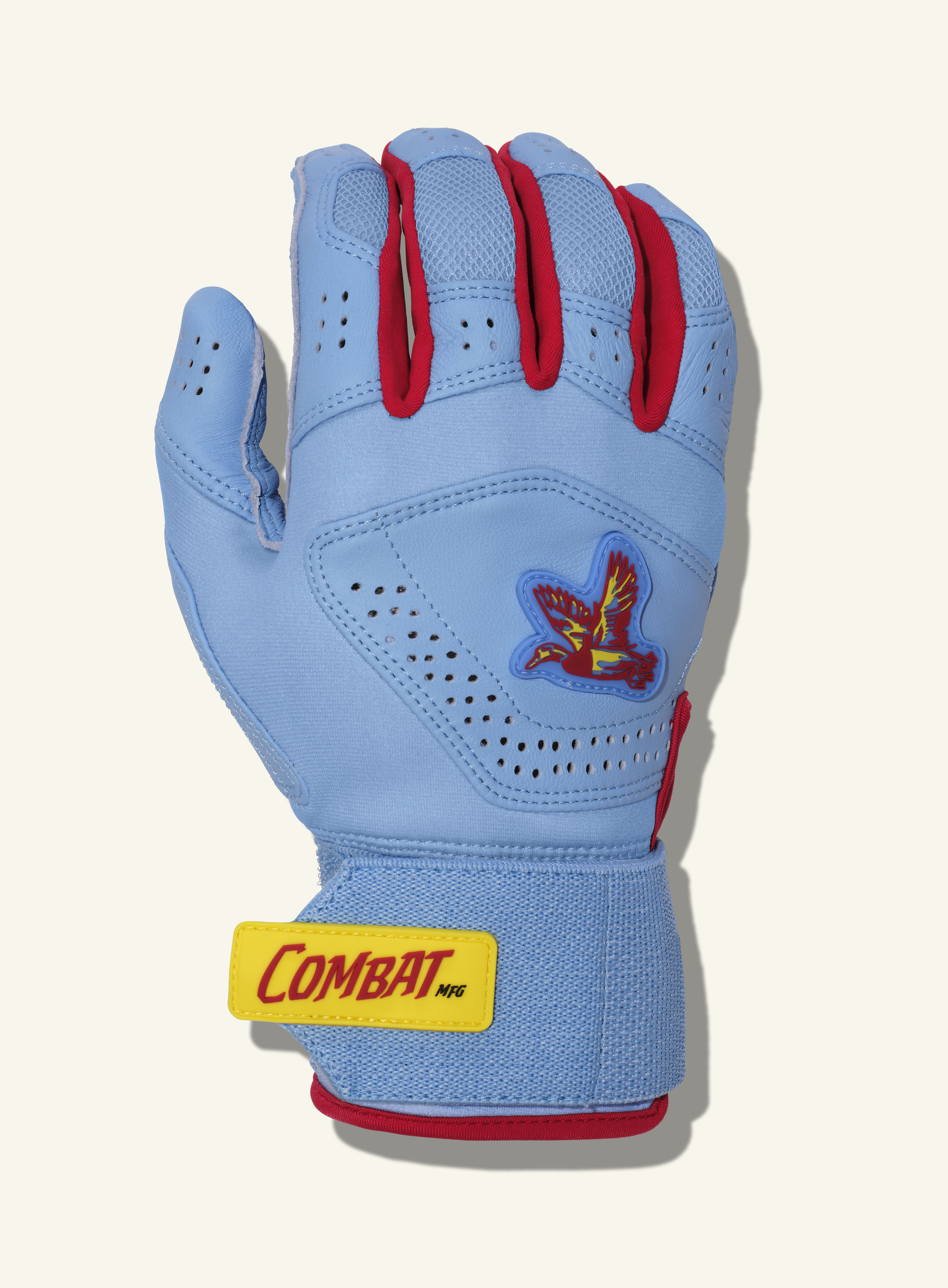 COMBAT MFG Outdoor Long Strap Batting Gloves