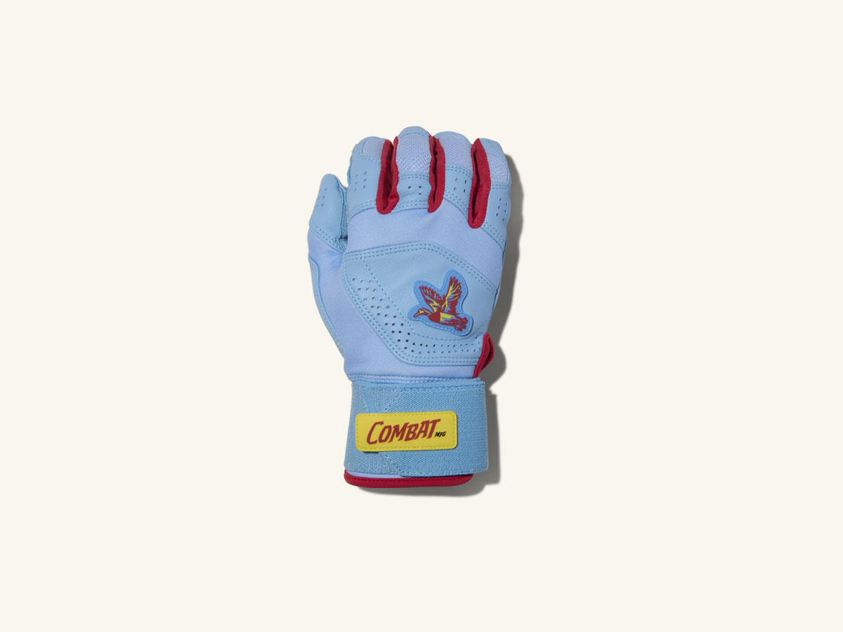 COMBAT MFG Outdoor Long Strap Batting Gloves
