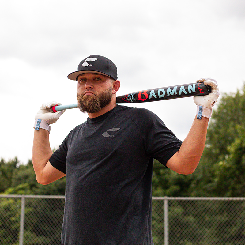 COMBAT MFG SPEC-CR1 Badman Bradley Jones Signature 12.75-INCH Loaded USSSA Slowpitch Bat