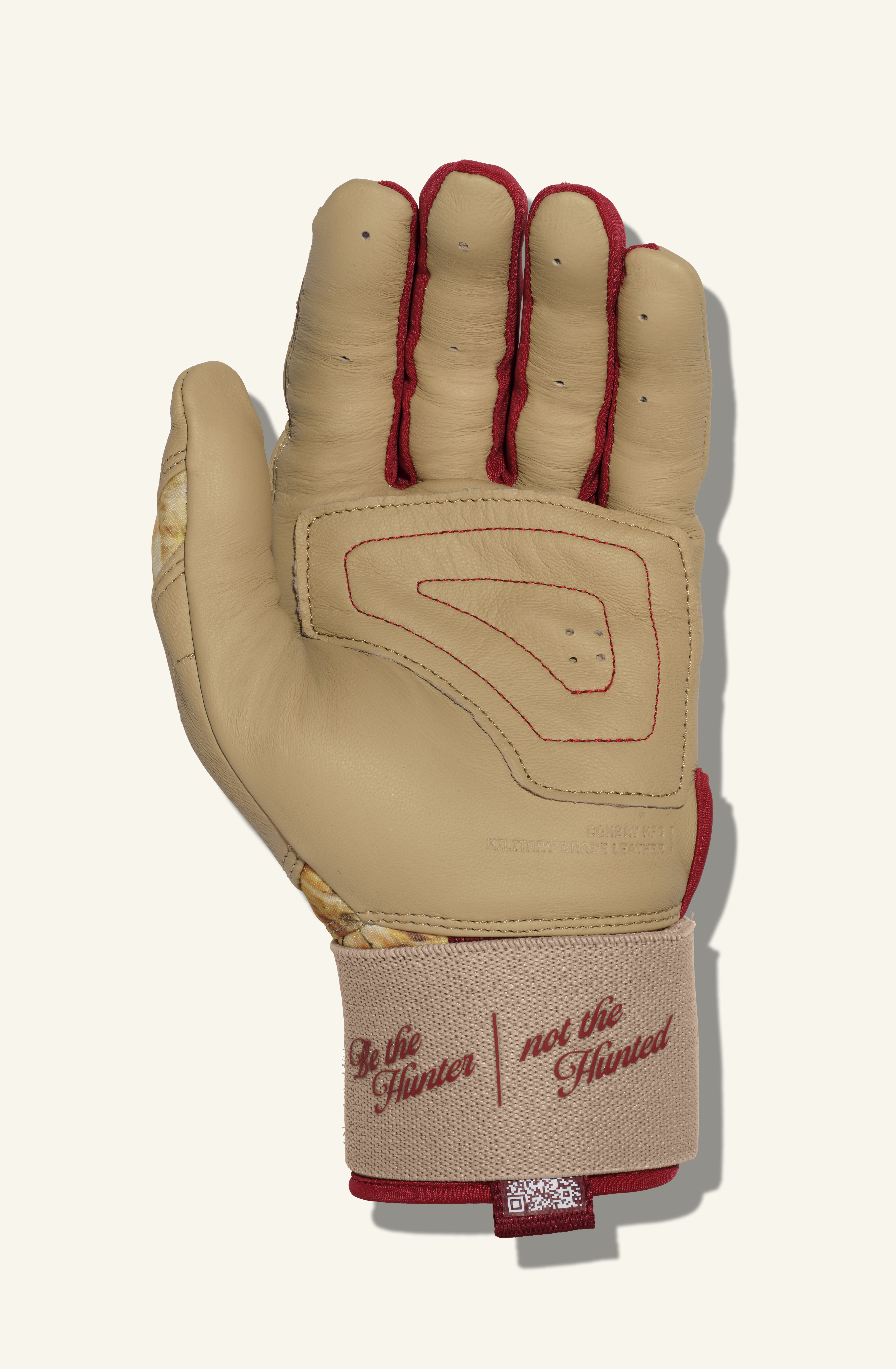COMBAT MFG Outdoor Long Strap Batting Gloves