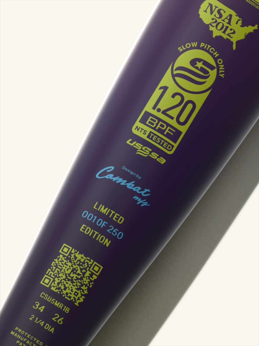 COMBAT MFG SPEC-CR1 Midnight Rodeo 13-INCH Balanced USSSA