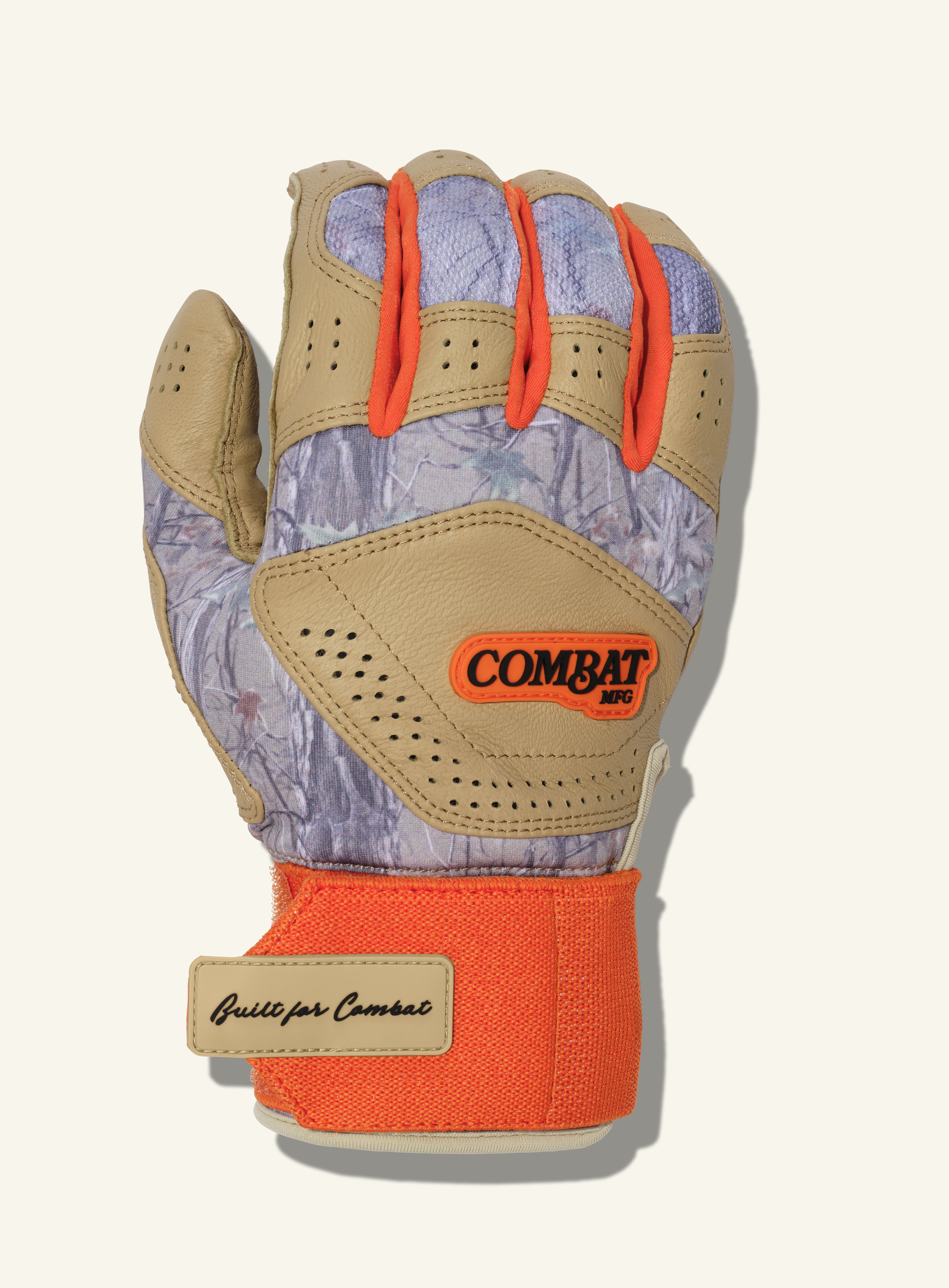 COMBAT MFG Outdoor Long Strap Batting Gloves