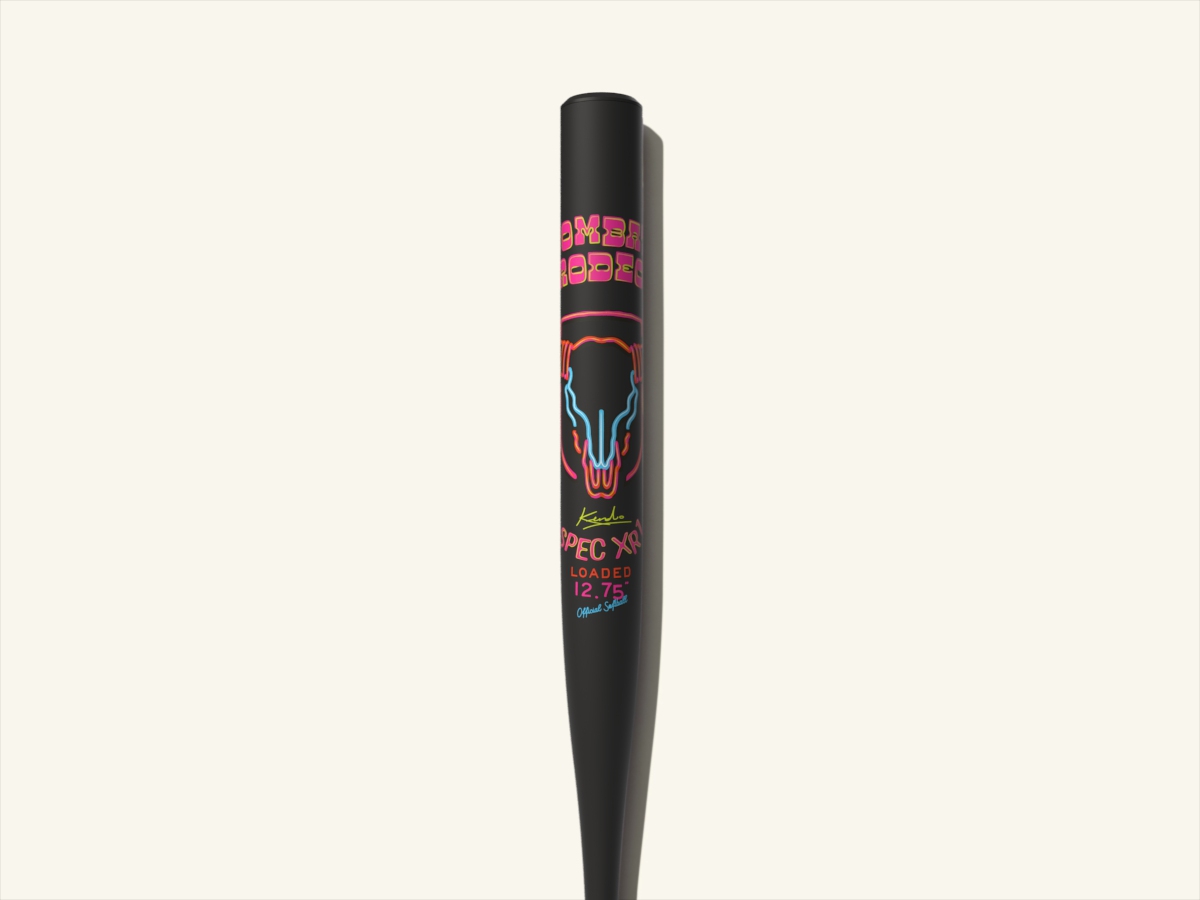 COMBAT MFG SPEC-XR1 Midnight Rodeo Jason Kendrick Signature 12.75-INCH Loaded SSUSA Slowpitch Bat