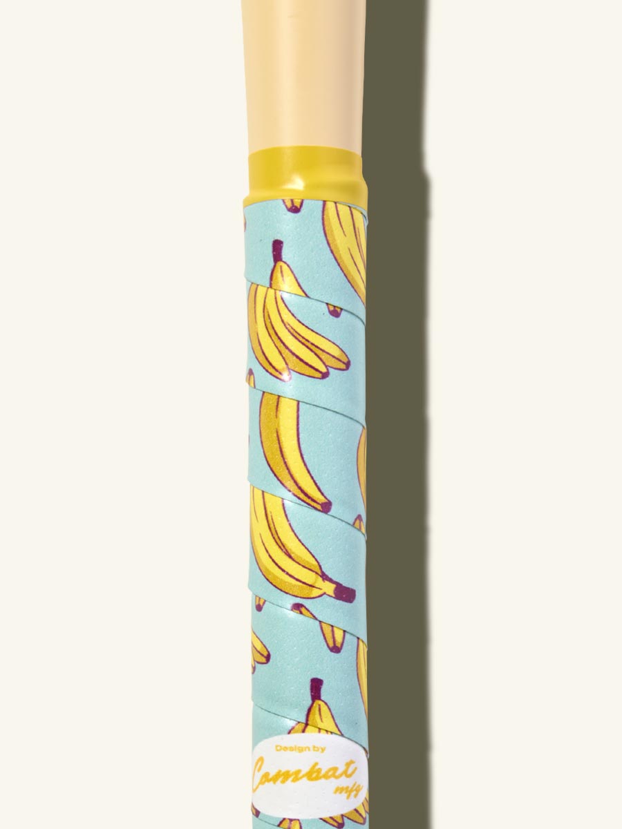 COMBAT MFG Ultra-Perforated Bat Grip, 1.2mm, Bananas