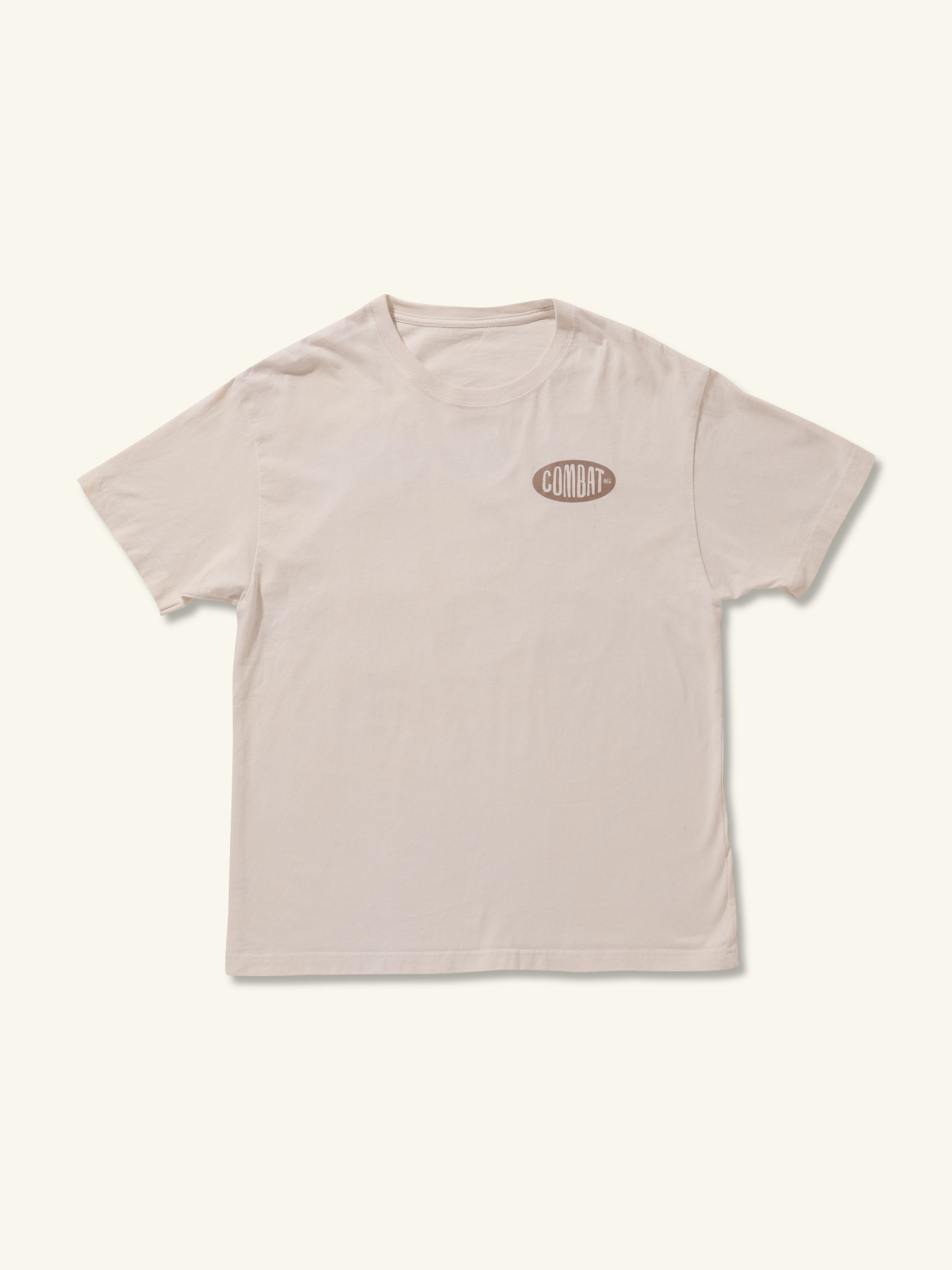 Combat MFG Cookies Tee, Cream