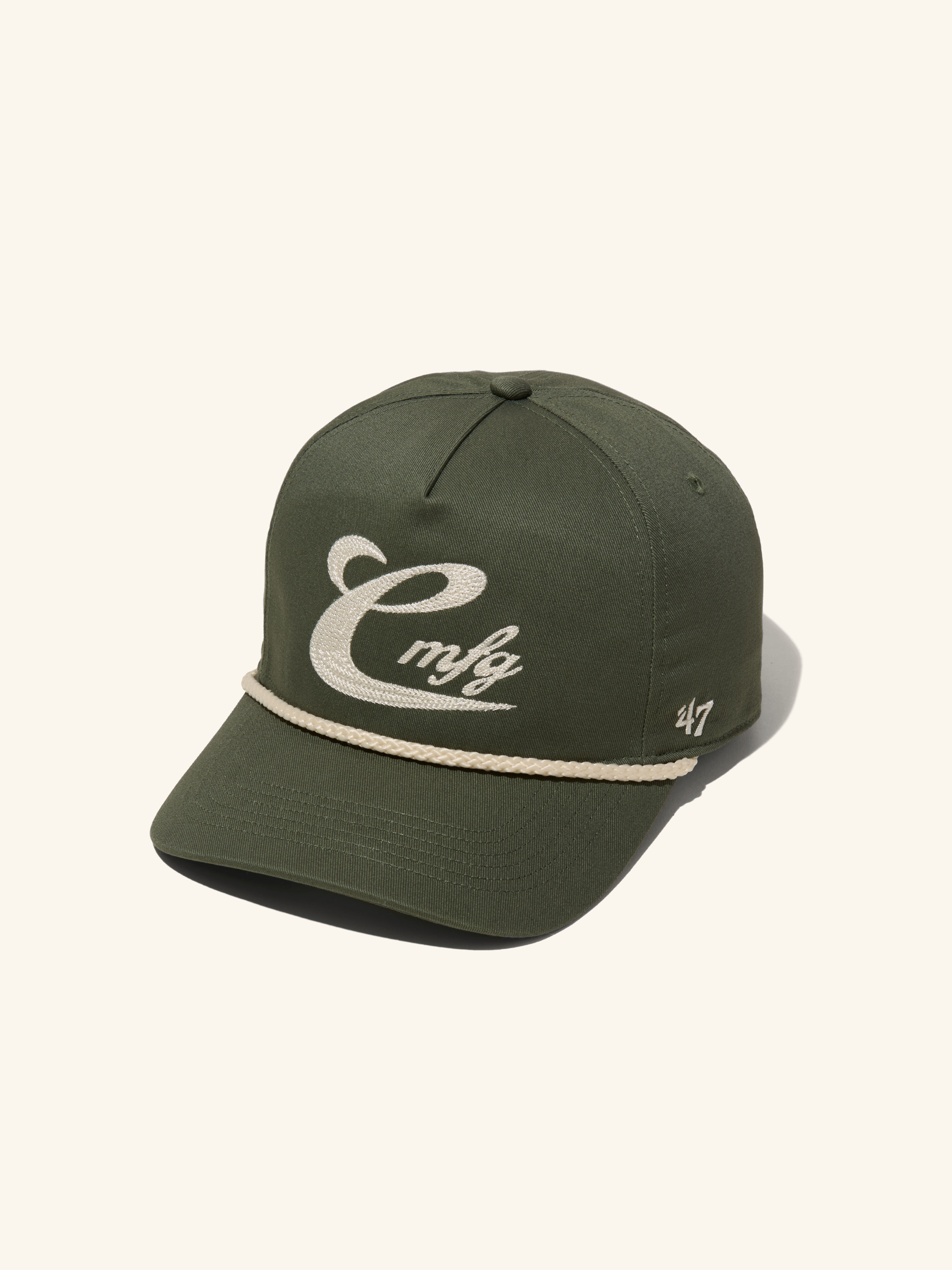 COMBAT Coastal Chain Stitch Cord '47 Hat, Moss