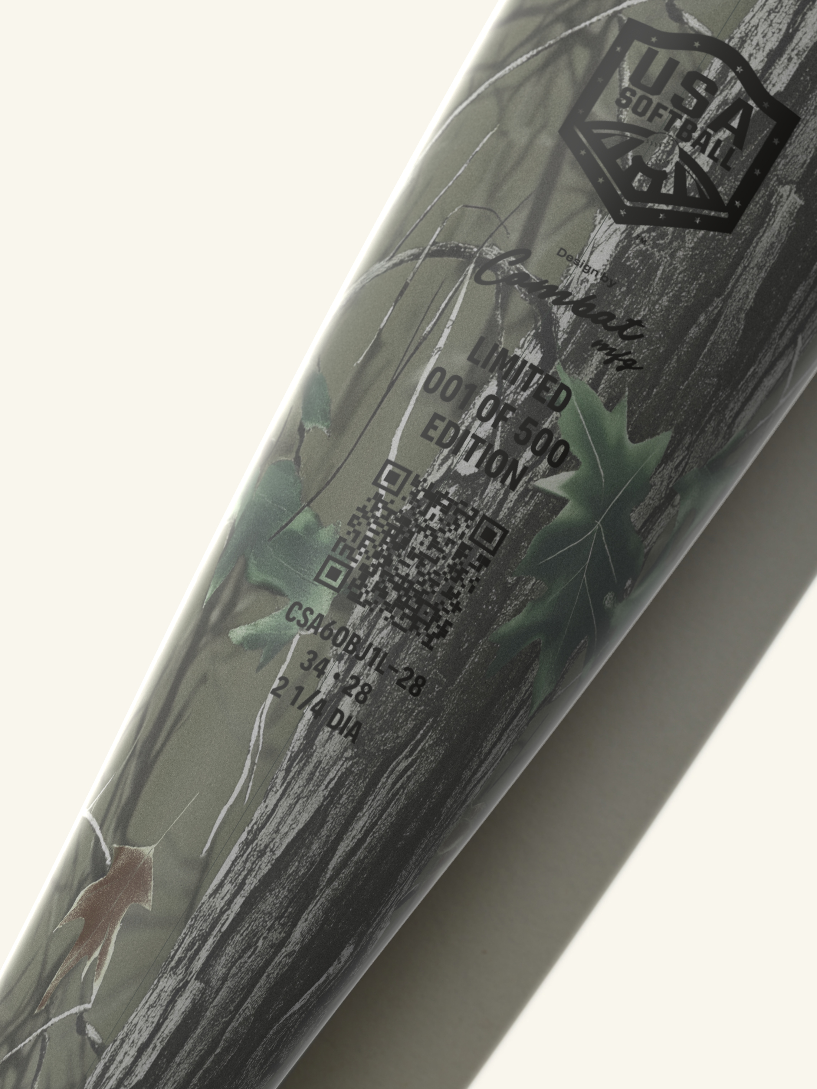 Combat Outdoor "SHOOTERS SHOOT" Bradley Jones CR-1 USA Slowpitch Bat