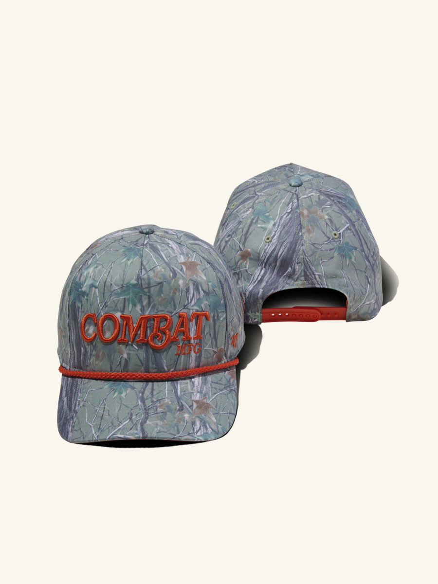 Combat MFG Outdoor Hat, Green Camo