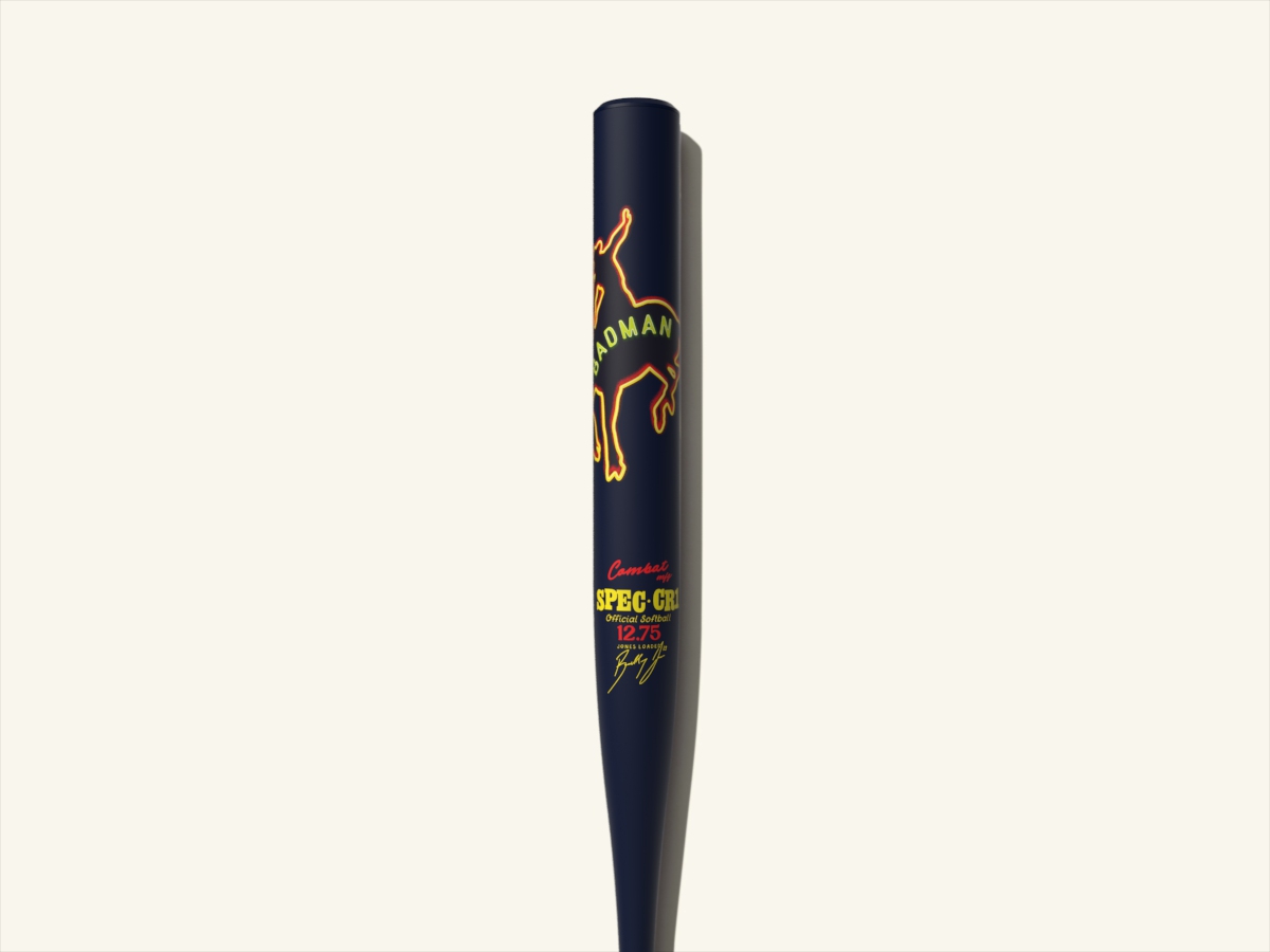 COMBAT MFG SPEC-CR1 Midnight Rodeo Bradley Jones Signature 12.75-INCH Loaded USSSA Slowpitch Bat