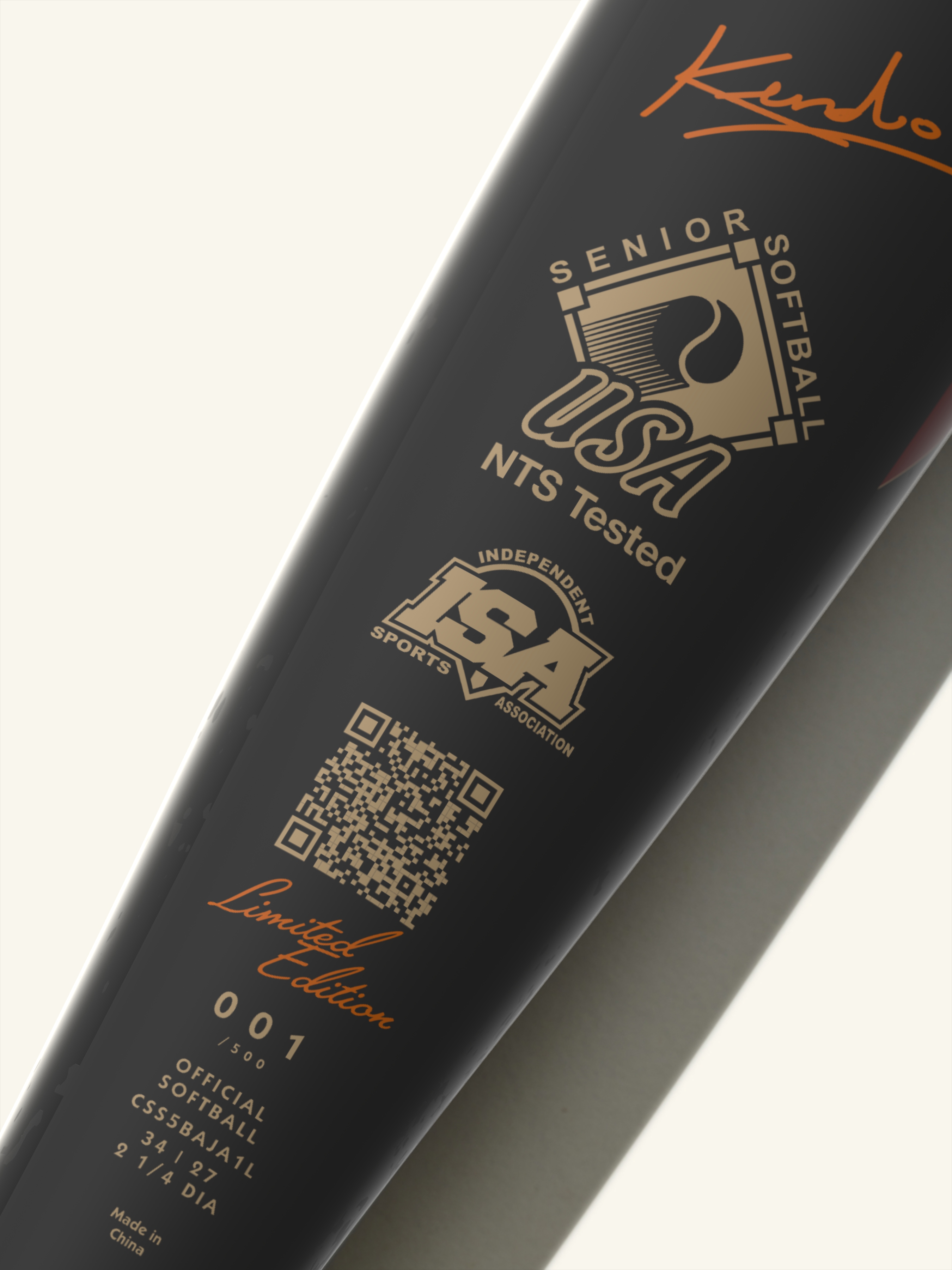 Combat Performance Baja Kendo XR-1 Senior Slowpitch Bat