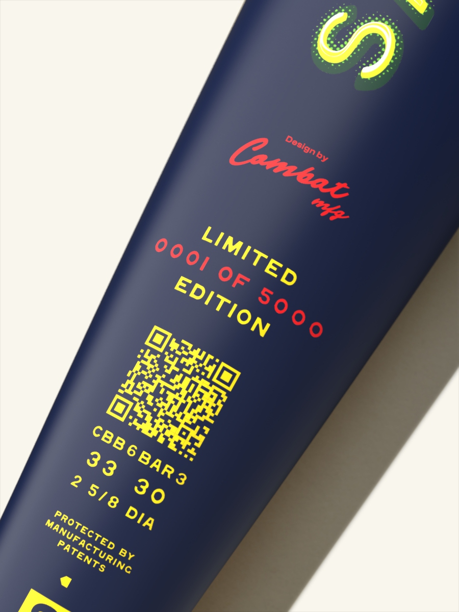 COMBAT MFG Midnight Rodeo "Saddle Up" SPEC-A1 BBCOR Bat