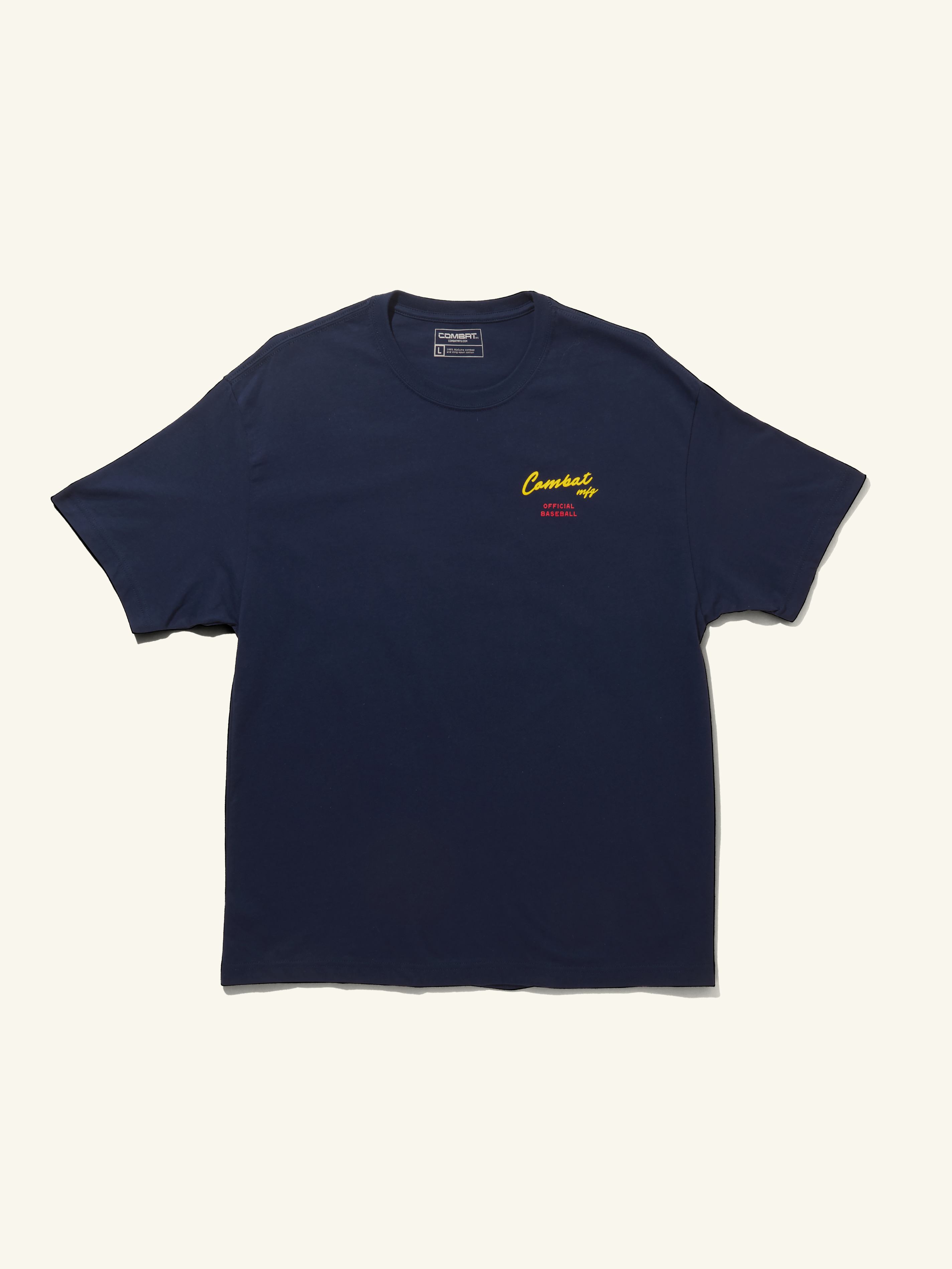 Combat MFG Horse & Cowboy Silhouette Tee, Navy